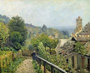 Αναπαραγωγή Louveciennes or, The Heights at Marly, 1873, Alfred Sisley