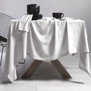 Τραπεζομάντηλο Cotton-Linen White Nef-Nef 150Χ300 100% Βαμβάκι