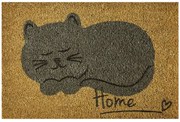 Πατάκι Εισόδου Finesse 974 Sweet Cat 40X60cm Beige-Grey Sdim 40Χ60