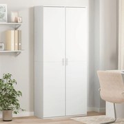 Ντουλάπι Λευκό 80x35x180 εκ. από Επεξεργασμένο Ξύλο 3276651