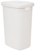 Καλάθι Απλύτων 60Lit (35.2x45x65.8) F-V Rattan White 202408M