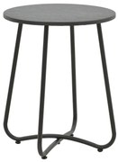 Τραπέζι Bramwell pakoworld μέταλλο ανθρακί Φ40x50εκ - 152-000047