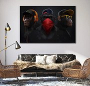 Πίνακας σε καμβά Monkey Squad KNV1501 65cm x 95cm