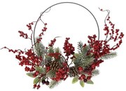 Μεταλλικό στεφάνι με Berries 30εκ