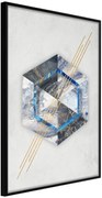 Αφίσα - Marble Composition II - 40x60 - Μαύρο - Χωρίς πασπαρτού