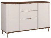 Sideboard - Comota Manila Walnut - Ecru 135x40x87 εκ.