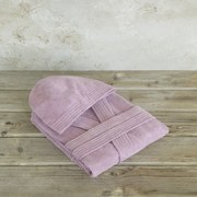 Μπουρνούζι Zen Με Κουκούλα Pale Mauve Nima