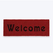 Πατάκι Εισόδου (25x75) Nef-Nef Homeware Welcome Red