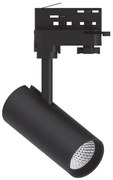 Σποτ Φωτιστικό Τριφασικής Ράγας LED 10W IP20 3000K Μαύρο T01001-BL Inlight-T01001-BL-Μαύρο T01001-BL