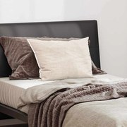 vidaXL Μαξιλάρι με μαξιλάρι Λευκό 40 x 60 cm Βαμβάκι