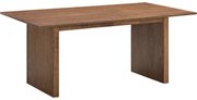 Τραπέζι Eleganza pakoworld mdf σε καρυδί απόχρωση 180x99x75.8εκ