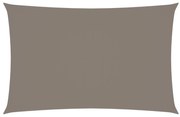 Πανί Σκίασης Ορθογώνιο Taupe 2 x 5 μ. από Ύφασμα Oxford 135424