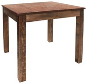 vidaXL Τραπέζι Τραπεζαρίας 82x80x76 εκ. από Μείγμα Ανακυκλωμένων Ξύλων