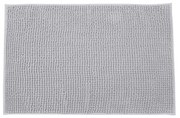Ταπέτο Μπάνιου Polyester Beads Γκρι Ανοιχτό Estia 80x50x1εκ. 02-20705