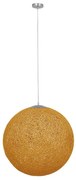 Φωτιστικό Οροφής Oceana 01361 1xΕ27 Φ60x60cm Beige Gold GloboStar