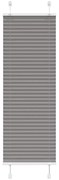 vidaXL Πλισέ περσίδα Ανθρακί 45x150 cm Πλάτος υφάσματος 44,4 cm