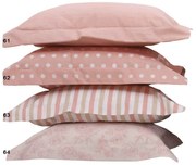 Βρεφικό Σεντόνι Baby Mix &amp; Match 61 Coral Anna Riska Κούνιας 120x165cm Χωρίς Λάστιχο 100% Cotton