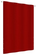 Διαχωριστικό Βεράντας Κόκκινο 160 x 240 εκ. Ύφασμα Oxford - Κόκκινο