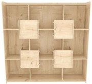 Βιβλιοθήκη Alimo 875ZNA4639 136,7x27,5x138cm Oak