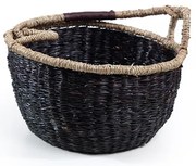 Καλάθι Αποθήκευσης (Φ30x18) Soulworks Black M 0680023