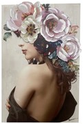 Πίνακας σε καμβά Bezira Inart 60x3x90εκ