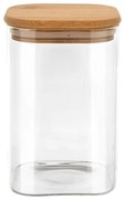 ESTIA ΔΟΧΕΙΟ ΑΠΟΘΗΚΕΥΣΗΣ BAMBOO ESSENTIALS 950ml ΓΥΑΛΙΝΟ ΜΕ ΚΑΠΑΚΙ