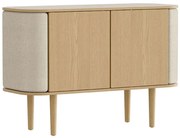 Μπουφές Treasures Horizons S 5622C710-02 109x43x75cm Oak-Sand Umage Ατσάλι,Ξύλο