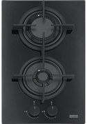Franke FHCR 302 2G HE BK C Μαύρο Κρύσταλλο Εστία Αερίου 30cm
