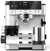 Ninja Luxe Café Premier ES601 3σε1, 1650W, 15 bar, 2 λίτρα, Barista Assist, texturirane χωρίς επαφή, 4 λειτουργίες, 3 ρυθμίσεις θερμοκρασίας, Inox/μαύρο.