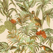 DUTCH WALLCOVERINGS Ταπετσαρία Τοίχου Bird-of-Paradise Πράσινη - Πράσινο