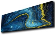 Πίνακας Καμβάς Με Φως Led 139LDG1101 90x30cm Multi Wallity Horizontal Ξύλο, Καμβάς