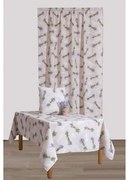 Runner Λεβάντα (Σετ 2τμχ) Linen Viopros 45Χ140 45x140cm Cotton-Polyester
