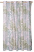 Κουρτίνα Μπάνιου Amazon Green Nef-Nef Homeware 180Πx200Υ Πολυέστερ