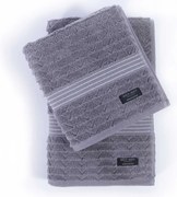 Πετσέτα Προσώπου (50x100) Nef-Nef Homeware Elements Elgyn Grey 600gsm