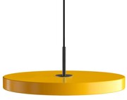 Φωτιστικό Οροφής Asteria Medium Black 2175C4173 Φ43x4cm Led 1300lm 16W 3000k Saffron Yellow Umage