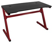 Gaming Γραφειο Τ.Carbon Steel Κόκκινο . Διάσταση: 120x60x75cm