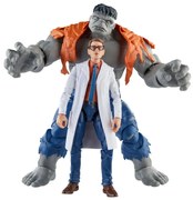 Φιγούρες Δράσης Gray Hulk &amp; Dr Bruce Banner F7084 Marvel 15cm 4 Ετών+ Multicolor Hasbro