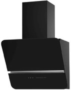 Απορροφητήρας CGW30-60 230W 60cm Με Κρύσταλλο Black Karag Μέταλλο,Γυαλί