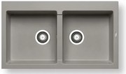 Νεροχύτης Pyramis Pyragranite Athlos 2B-Industrial Grey