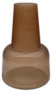 ZEME ΒΑΖΟ ΓΥΑΛΙ TERRACOTTA D18xH27,5cm - 019555