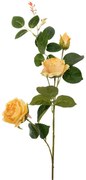 Κλαδί Με 3 Τριαντάφυλλα Κίτρινα 75εκ. iliadis 89823