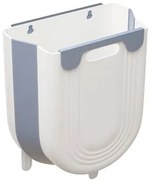 Πτυσσόμενος κάδος απορριμμάτων CLN-0051, 10L, 22.5x16.5x28.5cm, μπλε
