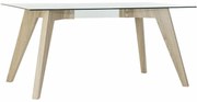 Τραπεζαρία DKD Home Decor Κρυστάλλινο Ξύλο MDF 160 x 90 x 75 cm