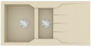 Sanitec Granite 802 Ocra Ένθετος Νεροχύτης 100 1 1/2 B 1D