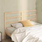 vidaXL Κεφαλάρι Κρεβατιού 146 x 4 x 100 εκ. από Μασίφ Ξύλο Πεύκου