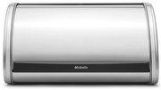 Brabantia 646889 Ψωμιέρα με Καπάκι Roll Top Medium Matt Steel
