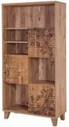 Βιβλιοθήκη Marina Flora 863SPH3615 80x36x155cm Pine