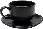 Coffee Cup Organic Black (2/part) - Μαύρο