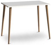 Γραφείο Fiona Megapap από μελαμίνη χρώμα λευκό 90x55x75εκ.-GP022-0007,2