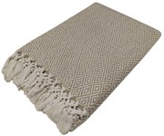 Ριχτάρι Polycotton 190x250εκ. Diamond Beige 7010510-1